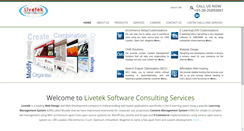 Desktop Screenshot of livetek.com